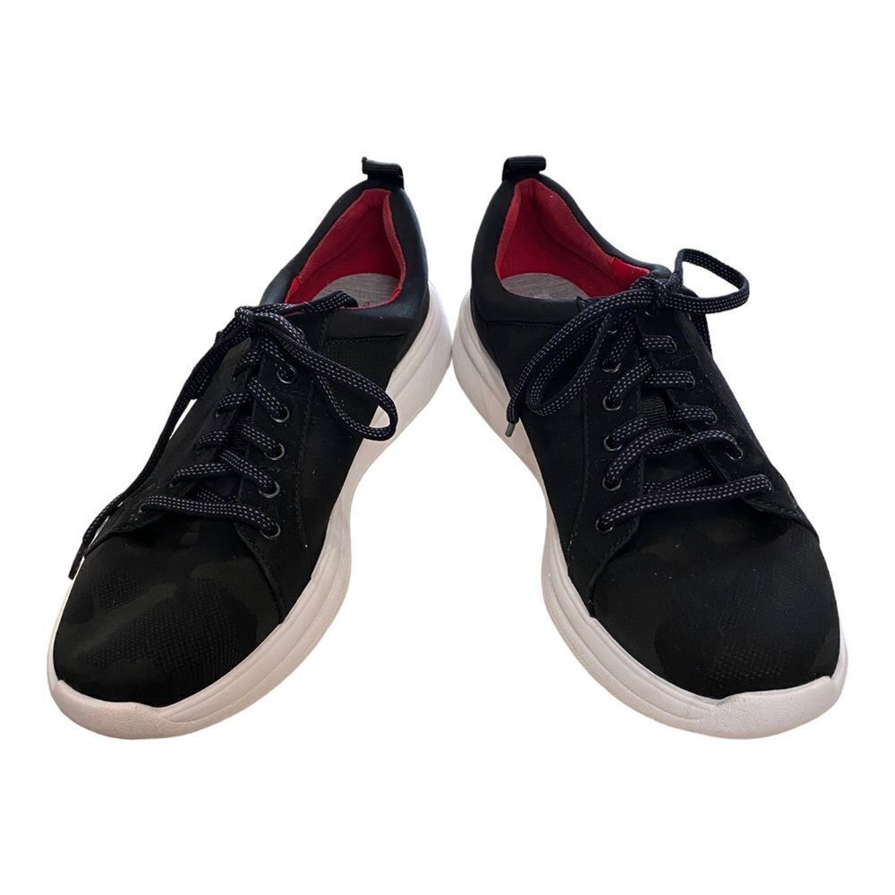 CLOUDSTEPPERS by CLARKS Ezera Black Women's Lace Sneakers 7.5 7.5N - Picture 4 of 6